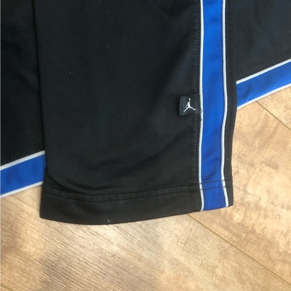 JORDAN pull on pants Large 12-13 years black and blue - Picture 2 of 8